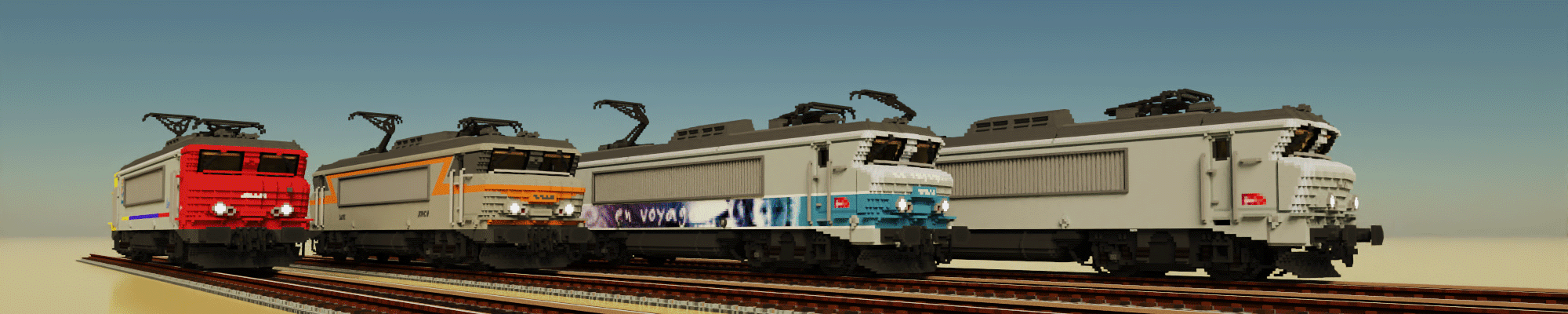 BB 7200 différentes livrées